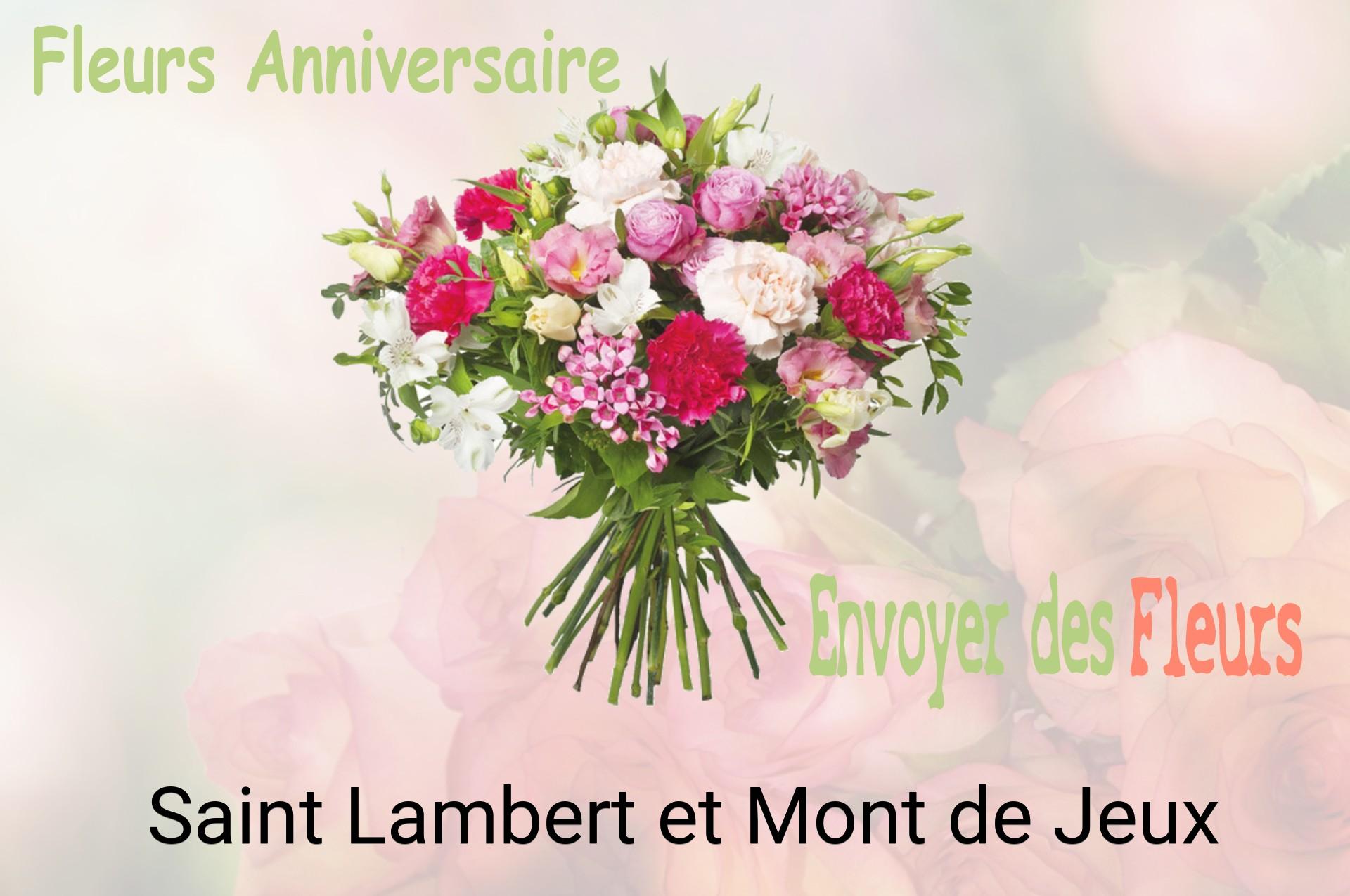 Bouquet de fleurs d’anniversaire livré à Saint-Lambert-et-Mont-de-Jeux