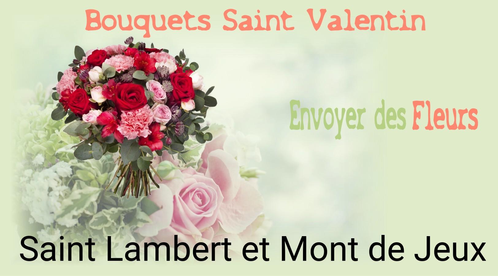 Roses de Saint-Valentin livrées à Saint-Lambert-et-Mont-de-Jeux